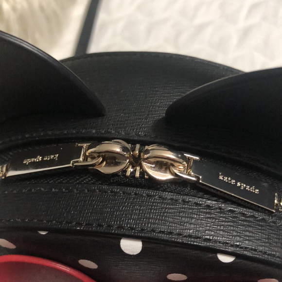 NWT Disney X Kate Spade New York Minnie Mouse Crossbody Bag and Card Holder - Picture 6 of 11